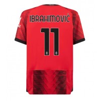 AC Milan Zlatan Ibrahimovic #11 Fotballklær Hjemmedrakt 2023-24 Kortermet